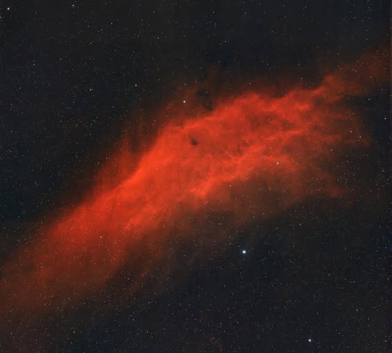 5使用SV220滤镜拍摄的NGC1499